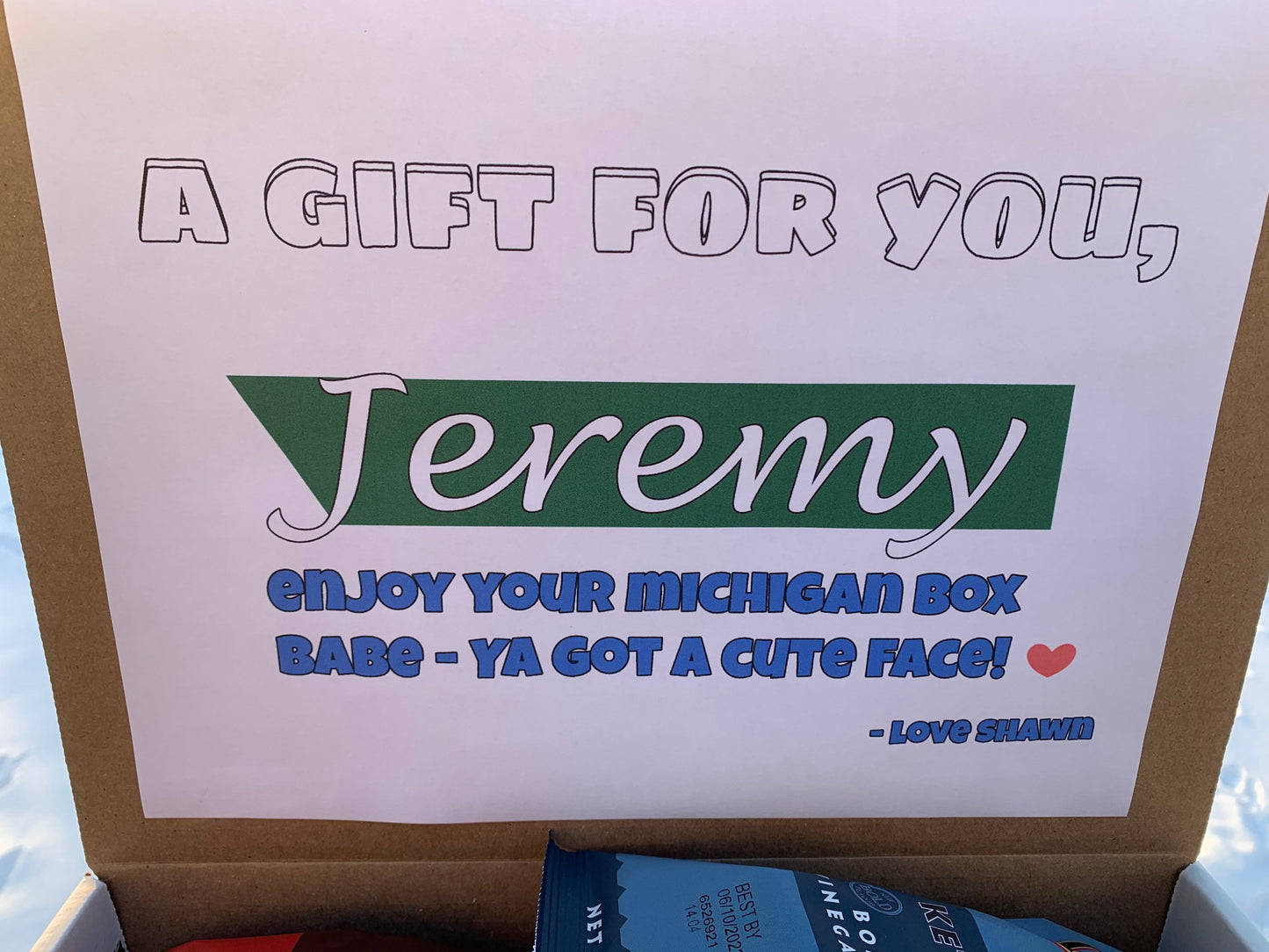 Made in Michigan Snack Box