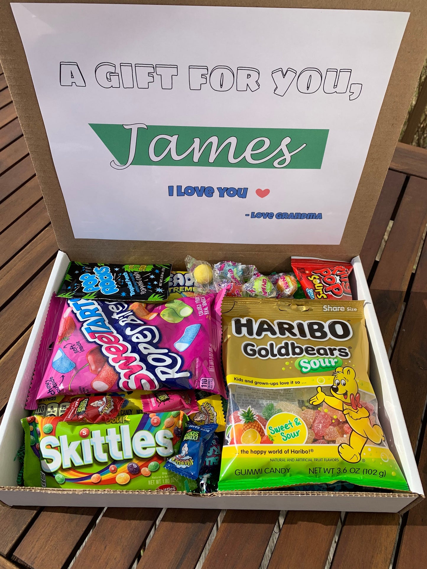 Sweet and Sour Candy Box